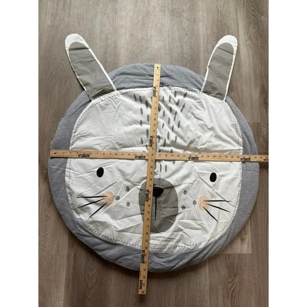 Rabbit Baby Crawling Mat, Play Mat, Tummy Time Mat, Activity Rug - Picture 2 of 5